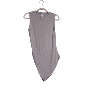 Athleta Sleeveless Asymmetrical Casual Tee- size XS